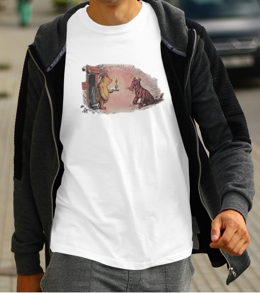 Tigger Is Public Domain Pooh And Tigger T-Shirt