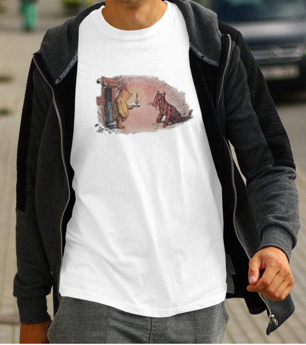 Tigger Is Public Domain Pooh And Tigger T-Shirt