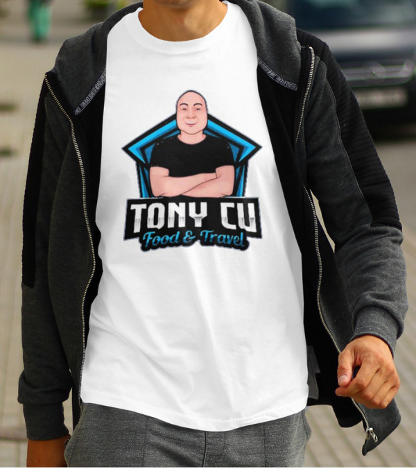 Tony Cu Food And Travel Egg Roll King T-Shirt