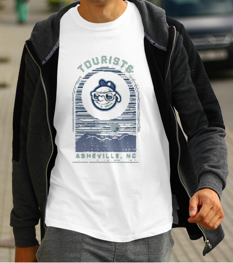 Tourists Skyline Asheville NC T-Shirt