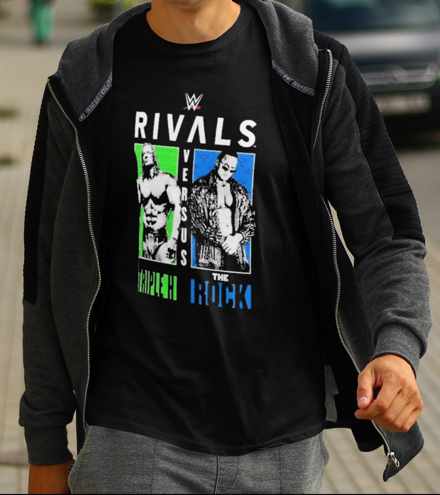WWE Rivals Triple H Versus The Rock T-Shirt