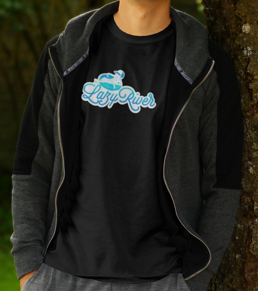 Lebatardaf Lazy River Floating Fun T-Shirt