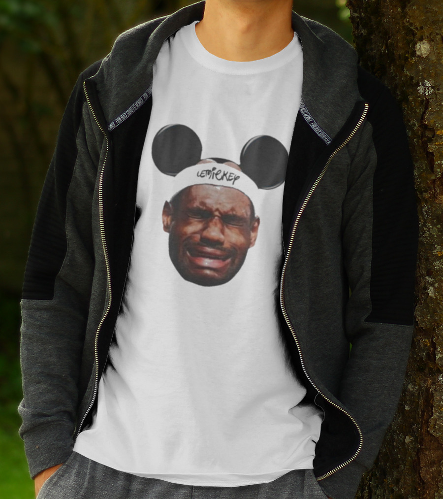 Lebron James Lemickey Crying Meme T-Shirt