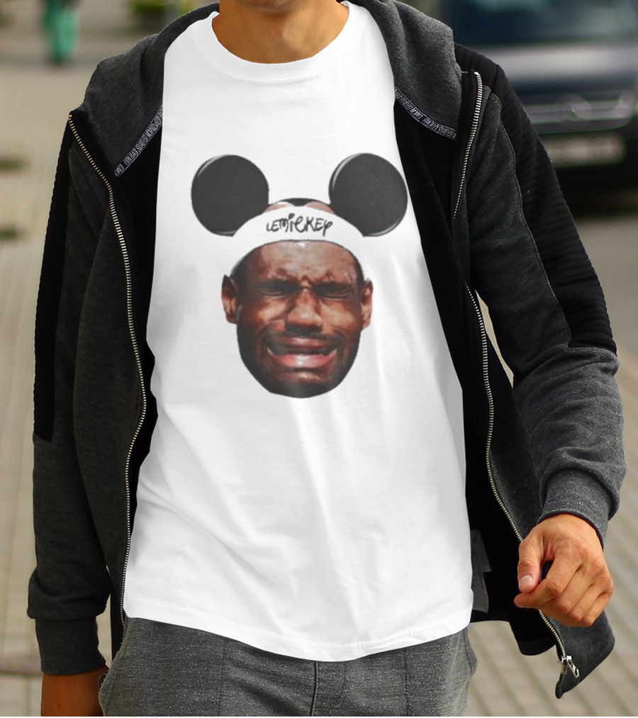 Lebron James Lemickey Crying Meme T-Shirt