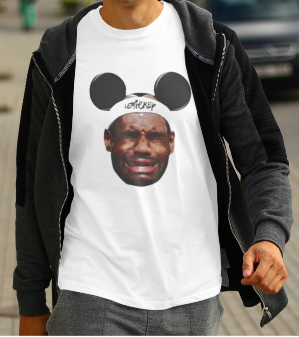 Lebron James Lemickey Crying Meme T-Shirt