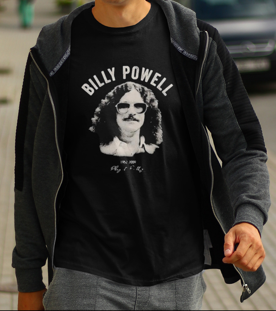 Lynyrd Skynyrd Billy Powell 1952 2009 Retro T-Shirt