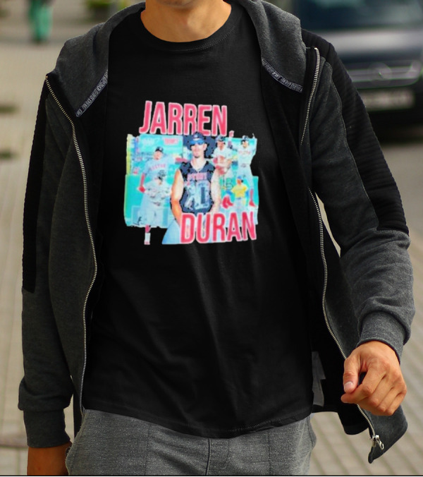 Jarren Duran Baseball Collage Sports T-Shirt