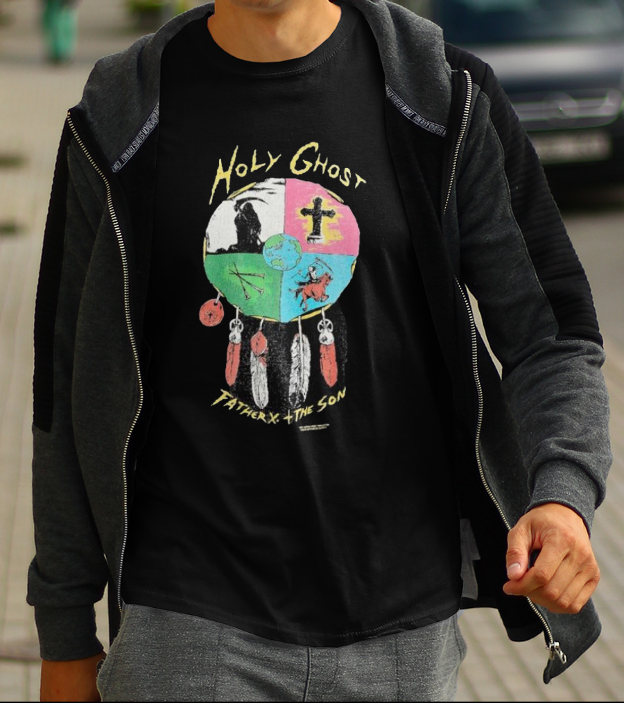Holy Ghost Father X The Son Dreamcatcher Iconography T-Shirt