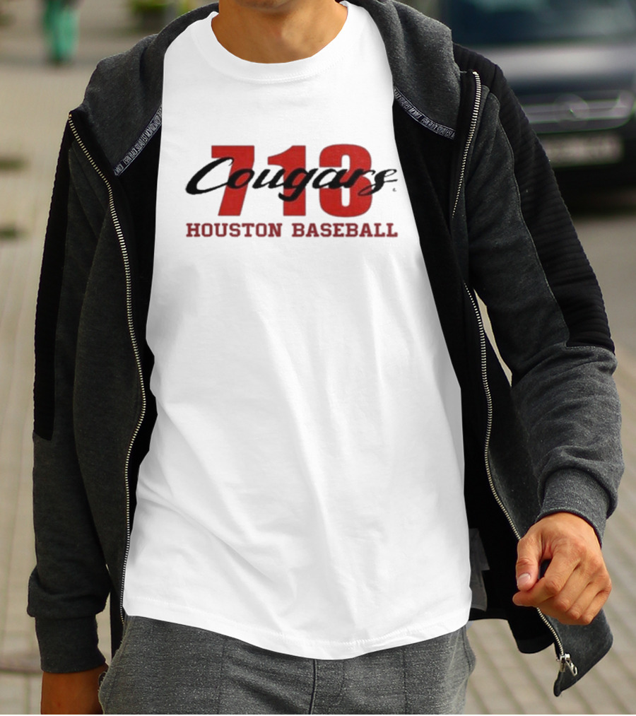 713 Cougars Houston Baseball T-Shirt