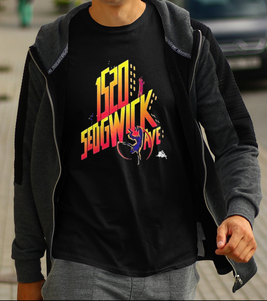 1520 Sedgwick Ave Hip Hop Beat Street T-Shirt