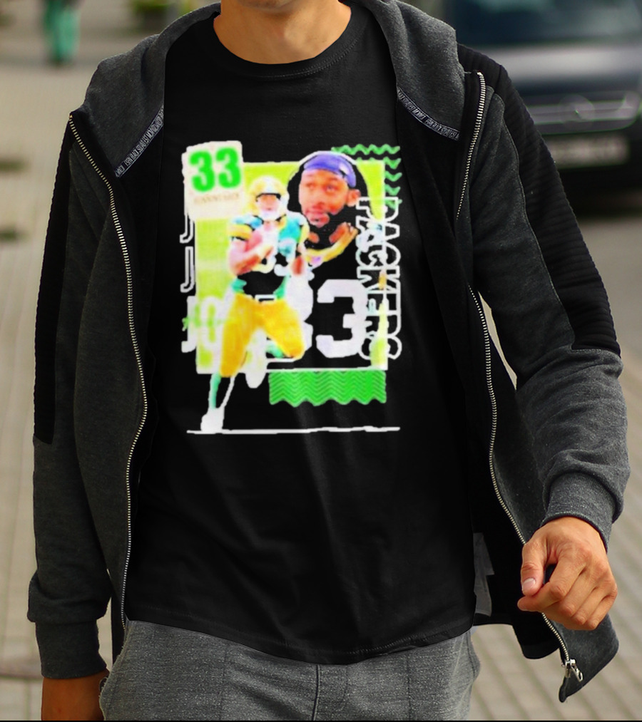 Packers Aaron Jones 33 Football Player Running Back T-Shirt