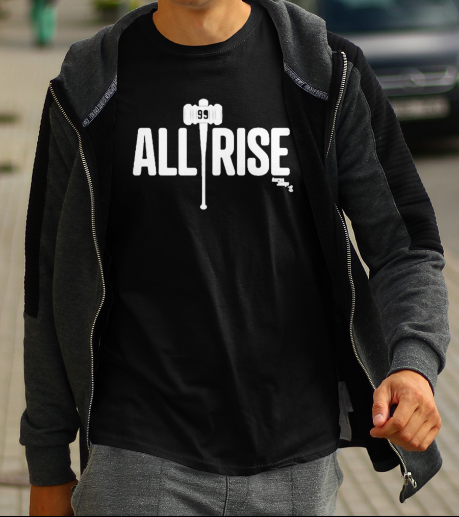 Aaron Judge 99 All Rise New York Baseball Gavel T-Shirt