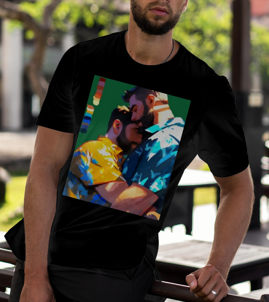 Ego Rodriguez Colours Pride Men's Embrace T-Shirt