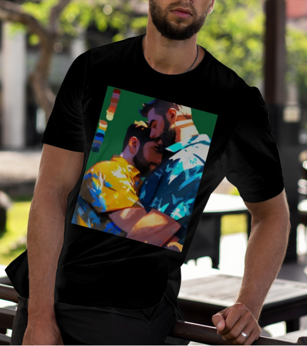 Ego Rodriguez Colours Pride Men's Embrace T-Shirt