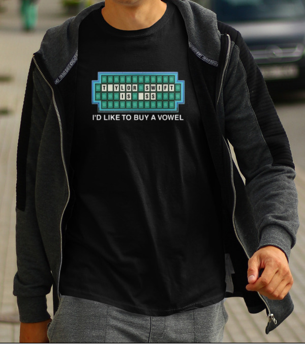 Shopillegalshirts Tylor Swift Is Ss I'd Like To Buy A Vowel T-Shirt