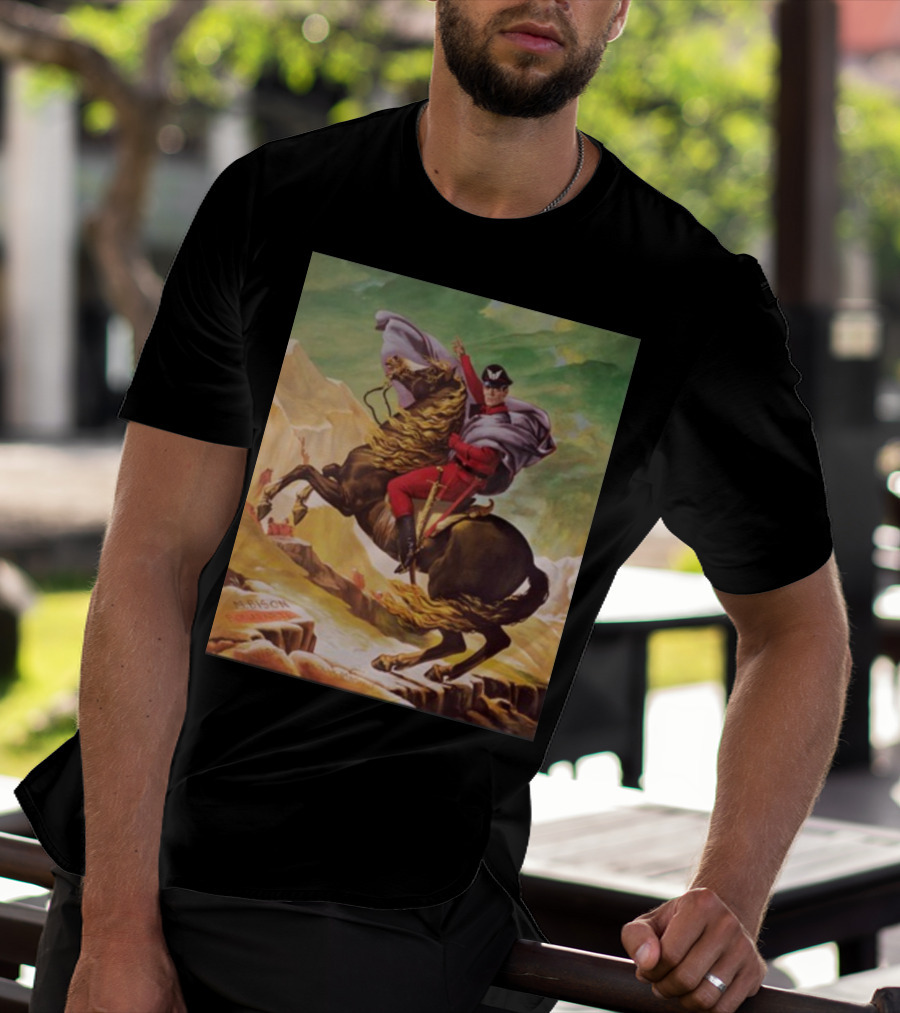 Maximilian Dood Raul Julia M Bison Crossing The Alps T-Shirt