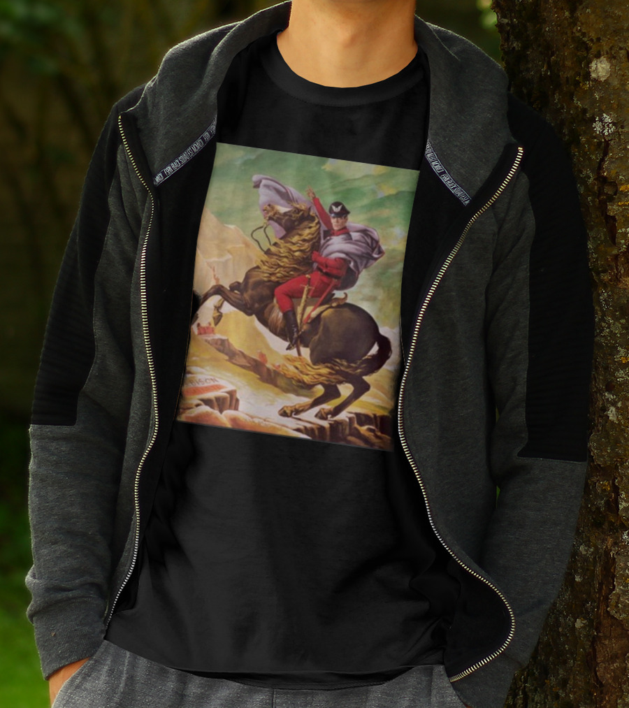 Maximilian Dood Raul Julia M Bison Crossing The Alps T-Shirt