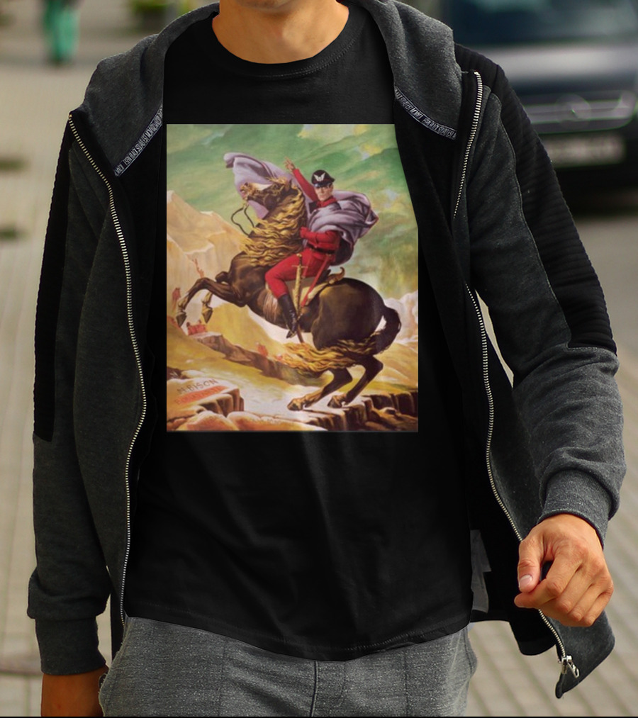 Maximilian Dood Raul Julia M Bison Crossing The Alps T-Shirt