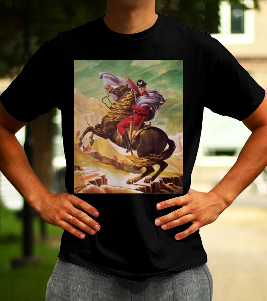 Maximilian Dood Raul Julia M Bison Crossing The Alps T-Shirt