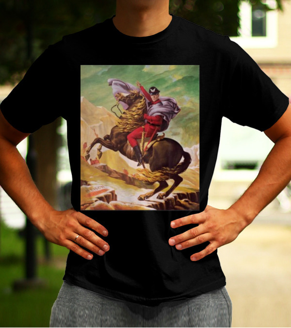 Maximilian Dood Raul Julia M Bison Crossing The Alps T-Shirt