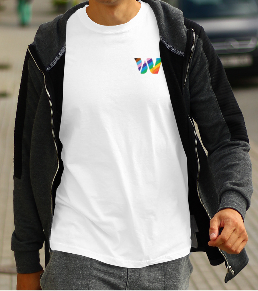 Washington Football Is For Everyone W Rainbow T-Shirt
