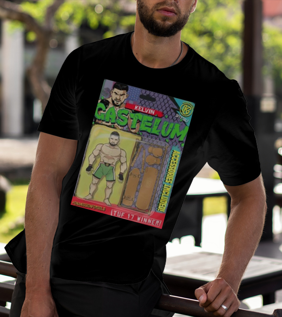 Kelvin Gastelum OnMissionForGold TUF 17 Winner Accessories Included T-Shirt
