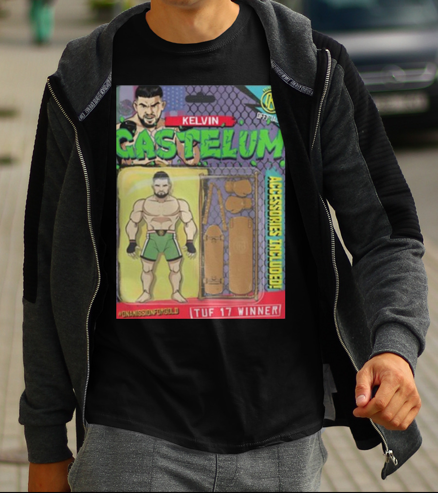 Kelvin Gastelum OnMissionForGold TUF 17 Winner Accessories Included T-Shirt