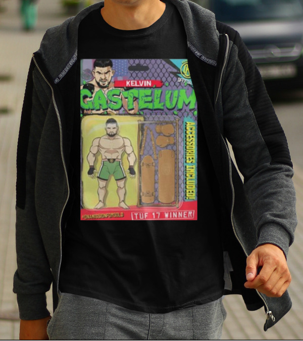 Kelvin Gastelum OnMissionForGold TUF 17 Winner Accessories Included T-Shirt