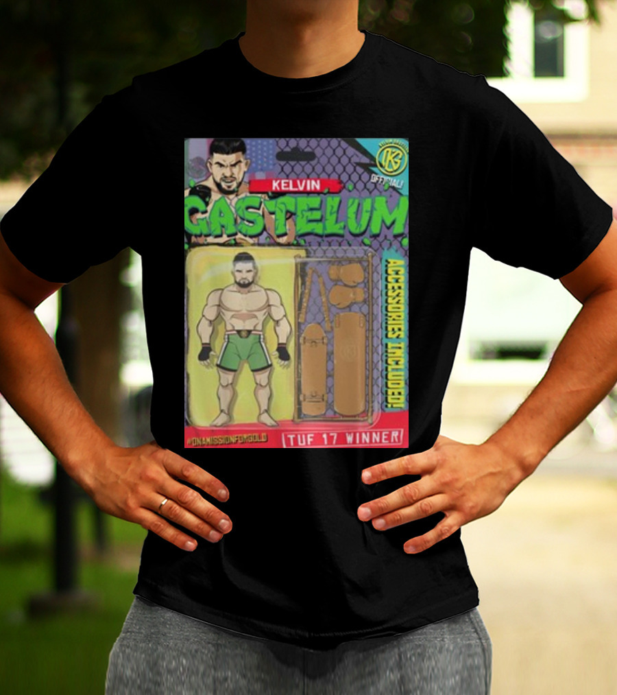 Kelvin Gastelum OnMissionForGold TUF 17 Winner Accessories Included T-Shirt
