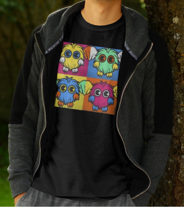 Pvramid Store The Kubirohol Mainstreet Colorful Owl Creatures Quadrant T-Shirt