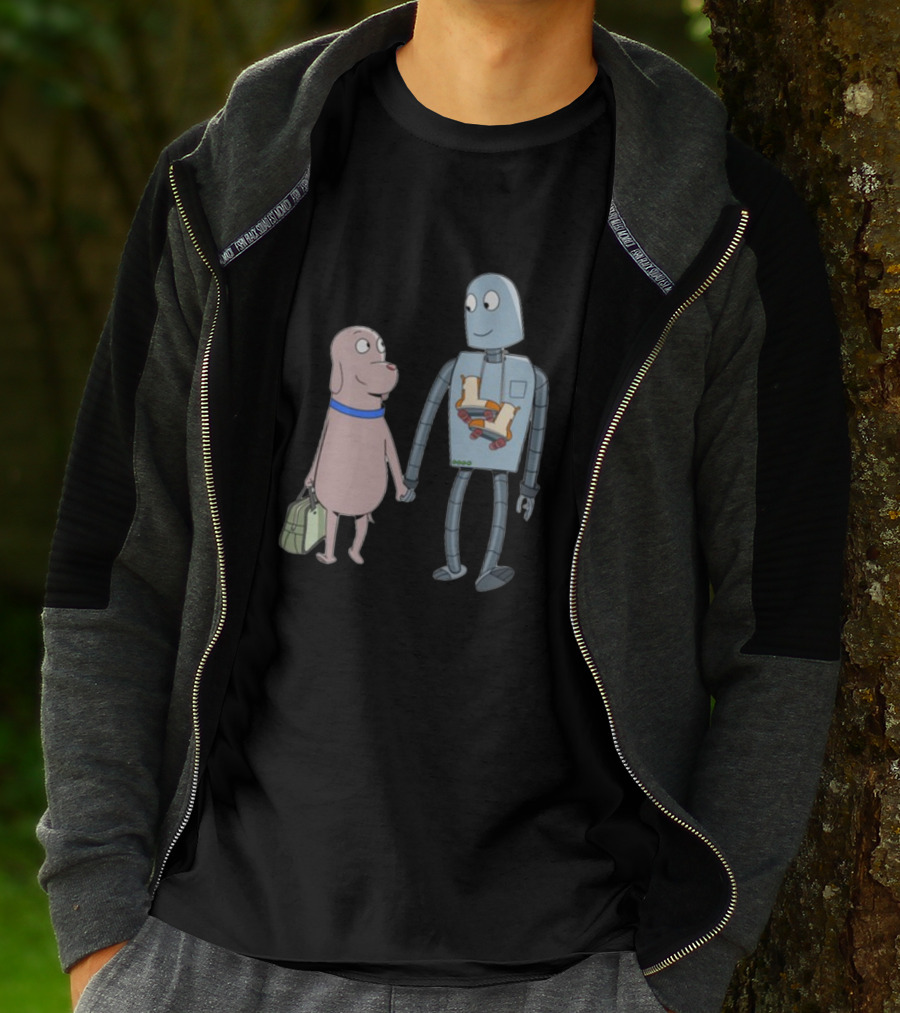 Robot Dreams Dog And Robot Adventure Friends T-Shirt