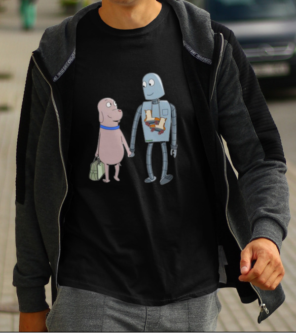 Robot Dreams Dog And Robot Adventure Friends T-Shirt