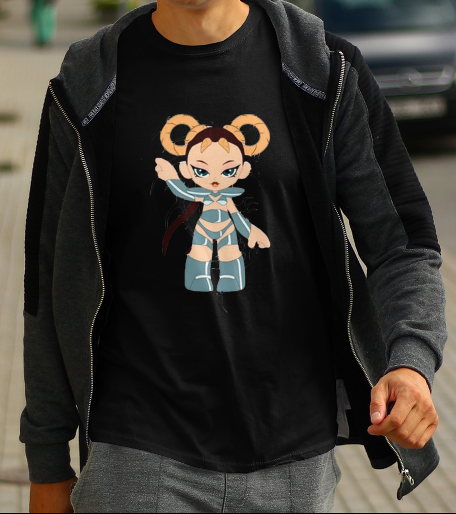 Udiscover Playera Las Eras El Dragón Personaje Chibi Estilo Guerrero T-Shirt