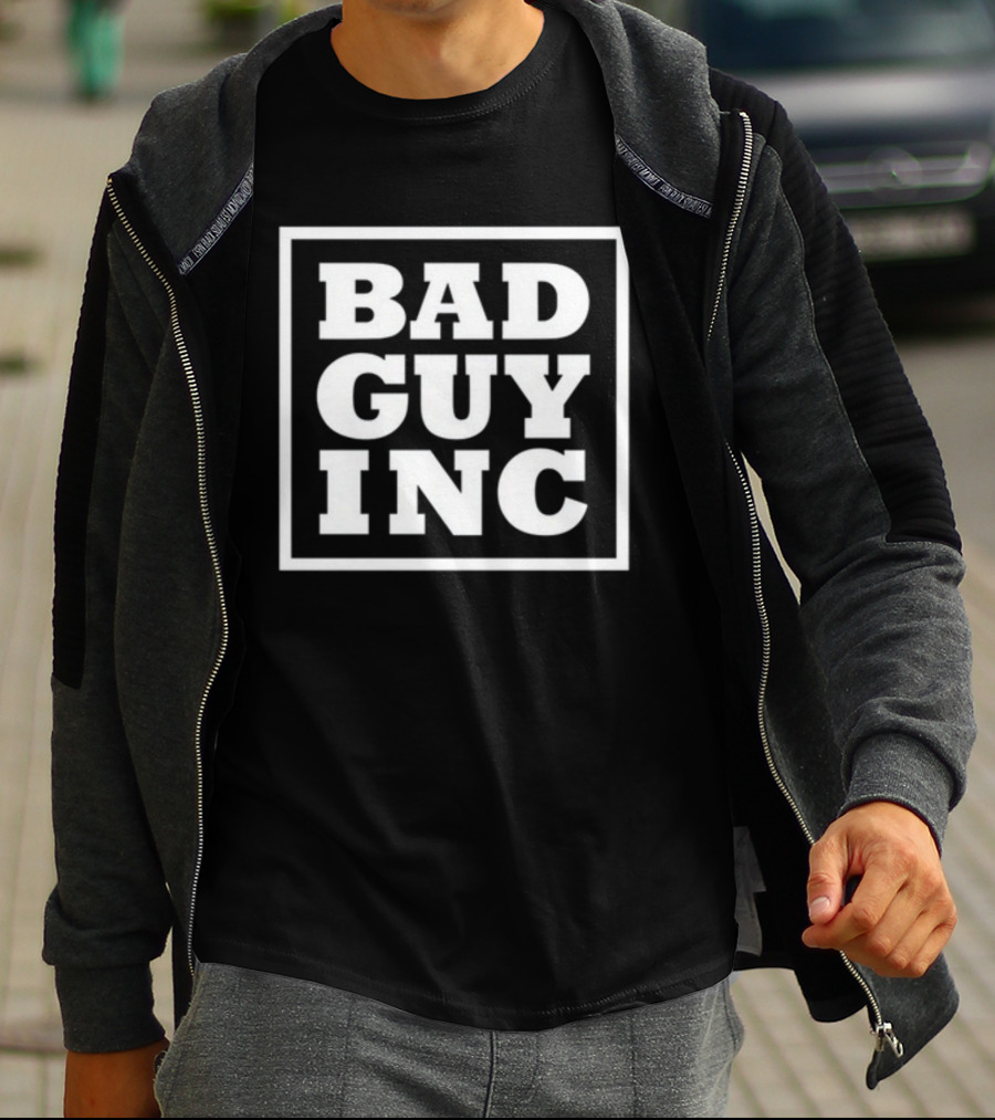 Chael Sonnen Bad Guy Inc Logo T-Shirt