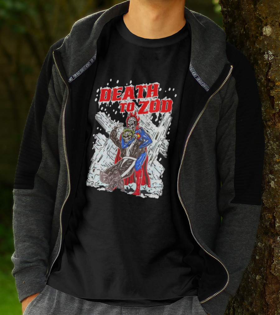 Keon Coleman Death To Zod Superman Parody Heroic T-Shirt