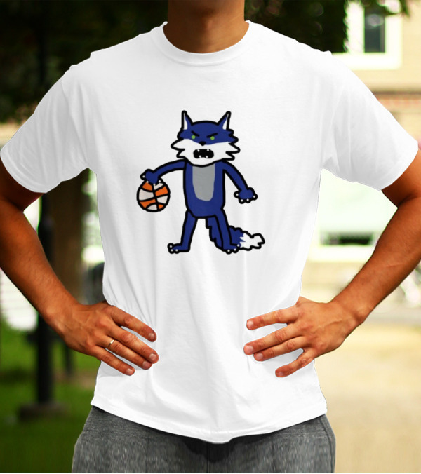 Lynx Paint Night Basketball Wolf T-Shirt