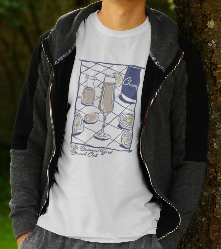 The Basement Yard Brunch Club Charm Mimosa T-Shirt