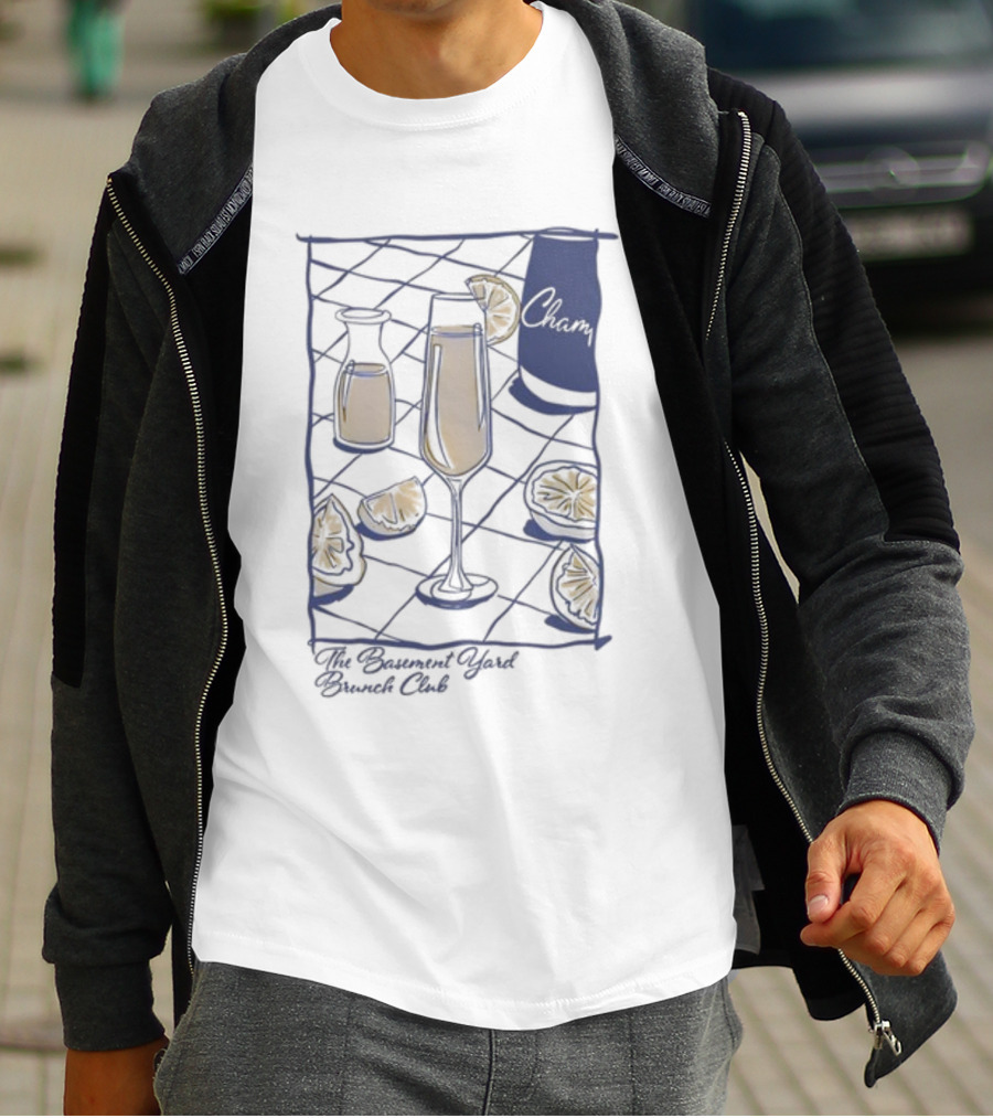 The Basement Yard Brunch Club Charm Mimosa T-Shirt