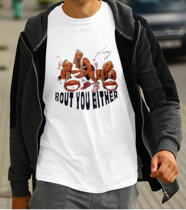 DiJonai Carrington Bout You Either Basketball Pose T-Shirt