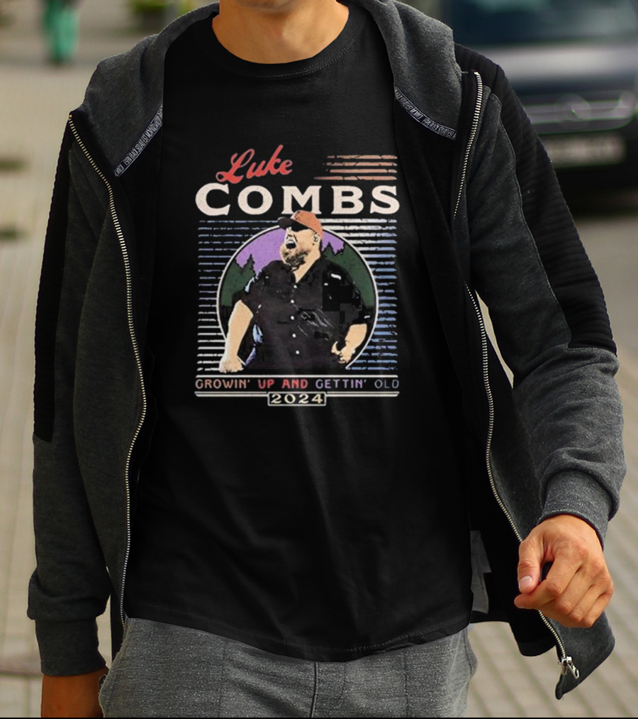 Luke Combs Growin’ Up And Gettin’ Old T-Shirt