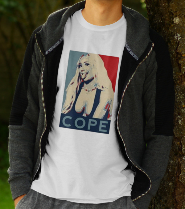 Cope Iggy Azalea Style Image T-Shirt
