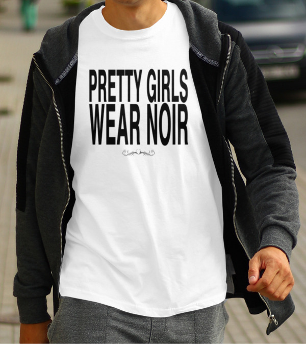 Pretty Girls Wear Noir Enigmatic T-Shirt