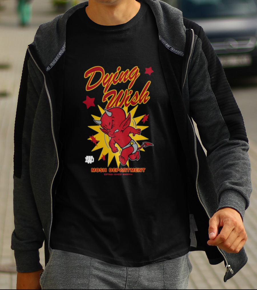 Dying Wish Devil Mosh Department Established Forever T-Shirt