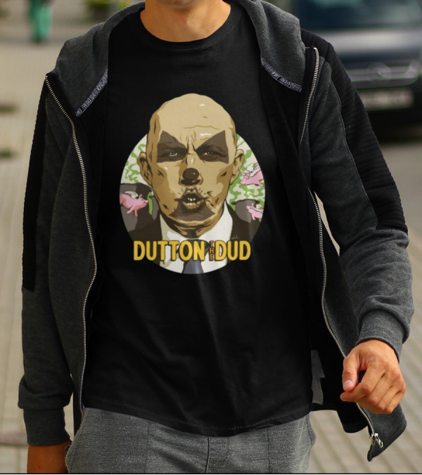 Nordacious Dutton The Dud Flying Pigs Comic T-Shirt