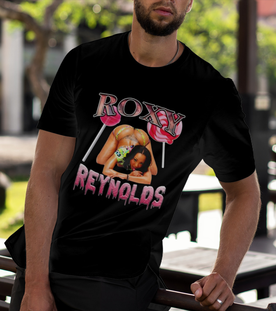 Roxy Reynolds Bootleg Lollipop Image T-Shirt