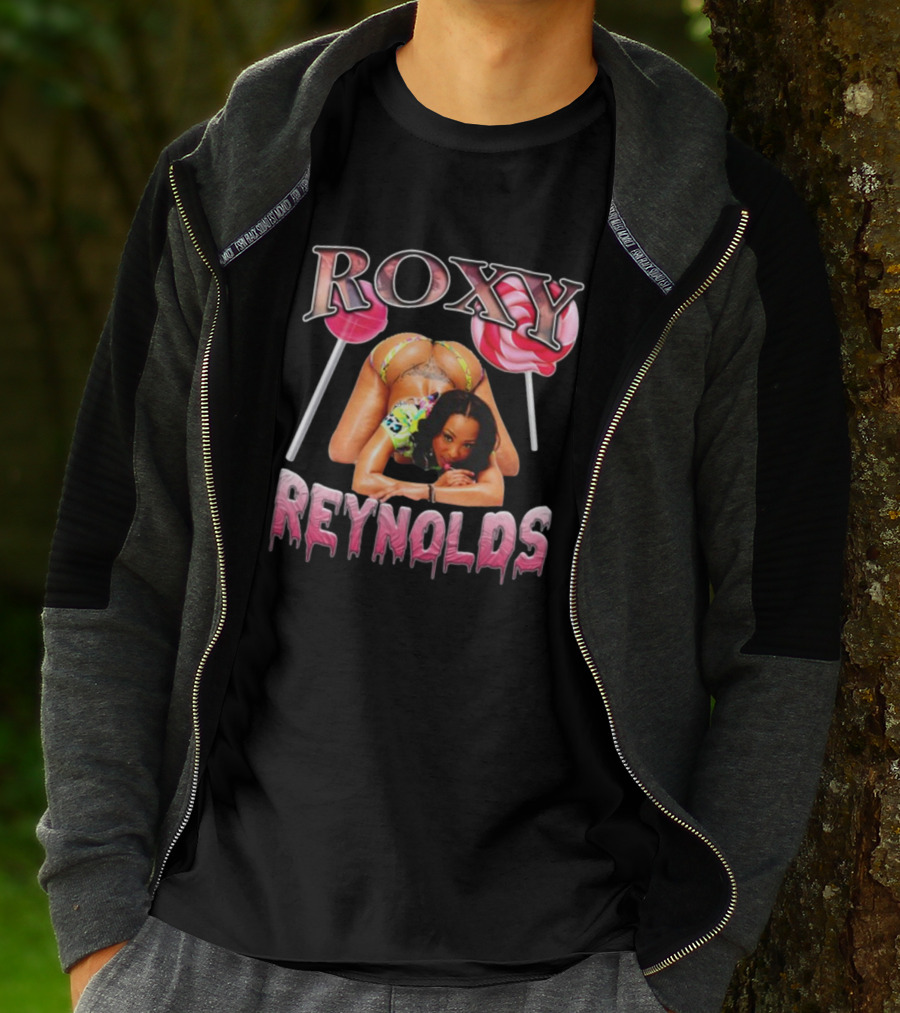 Roxy Reynolds Bootleg Lollipop Image T-Shirt