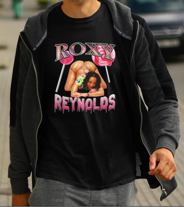 Roxy Reynolds Bootleg Lollipop Image T-Shirt