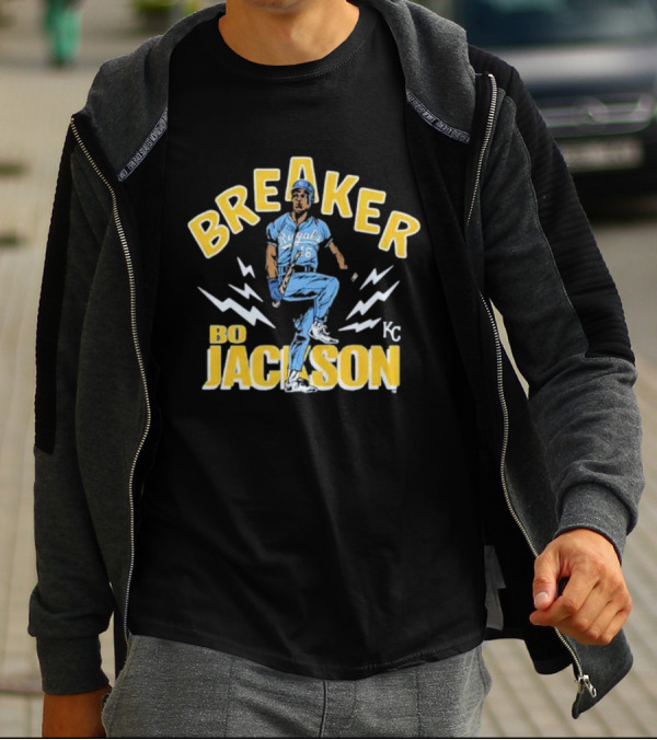 Kansas City Royals Bo Jackson KC Breaker 16 T-Shirt