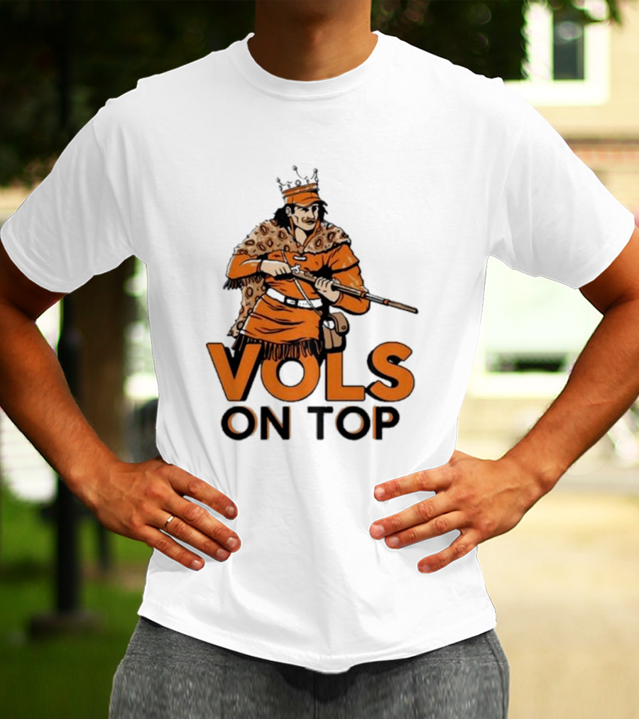 Old Row Vols On Top World Champs Vols On Top T-Shirt