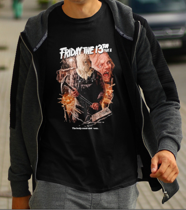 Friday The 13th Part II No Trespassing The Body Count Continues T-Shirt